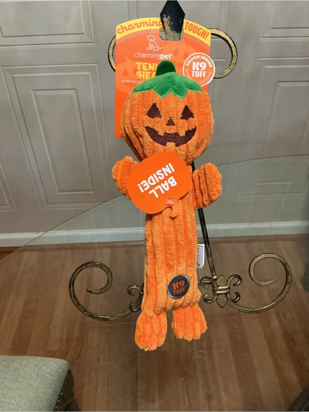 Tennis Head Plush Toy By Outward Hound - Interactive 12”- New, With Tags